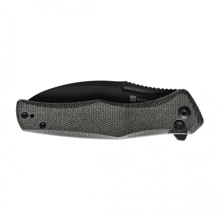 Nóż składany Sencut Watauga S21011-2 dark green micarta 4/6