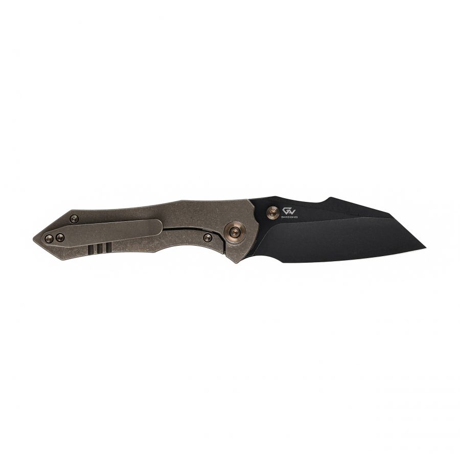 Nóż składany WE Knife High-Fin WE22005-2 bronze 2/6