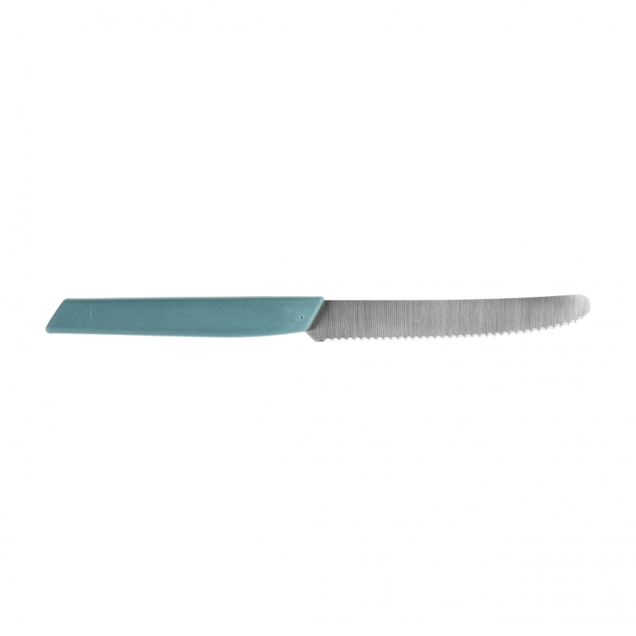 Nóż stołowy Victorinox Swiss Modern 6.9006.11W41 ząbkowany z zaokrąglonym czubkiem szałwiowy 2/3