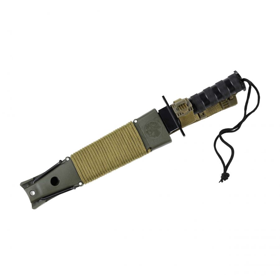 Nóż taktyczny Foxter Rambo zestaw survivalowy 35,5 cm + rzutka 4/5