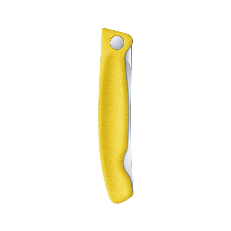 Nóż Victorinox Swiss Classic 6.7836.F8B ząbkowany, żółty, składany 2/7
