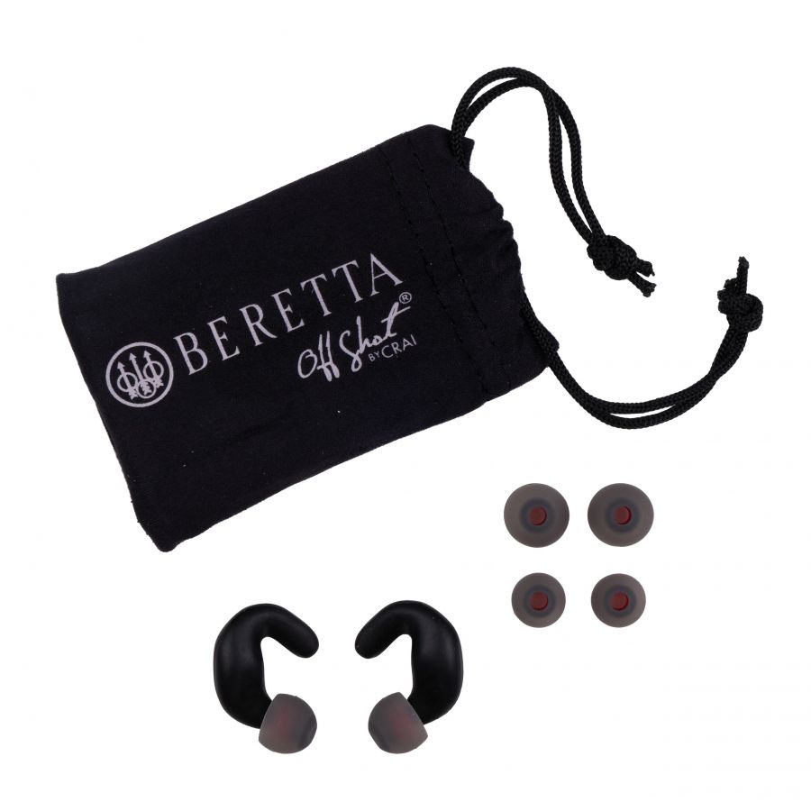 Ochronniki słuchu Beretta mini HeadSet czarne 2/3