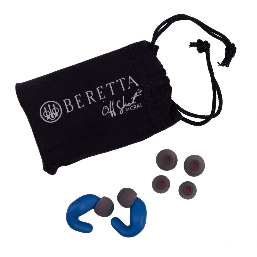 Ochronniki słuchu Beretta mini HeadSet niebieskie 2/3