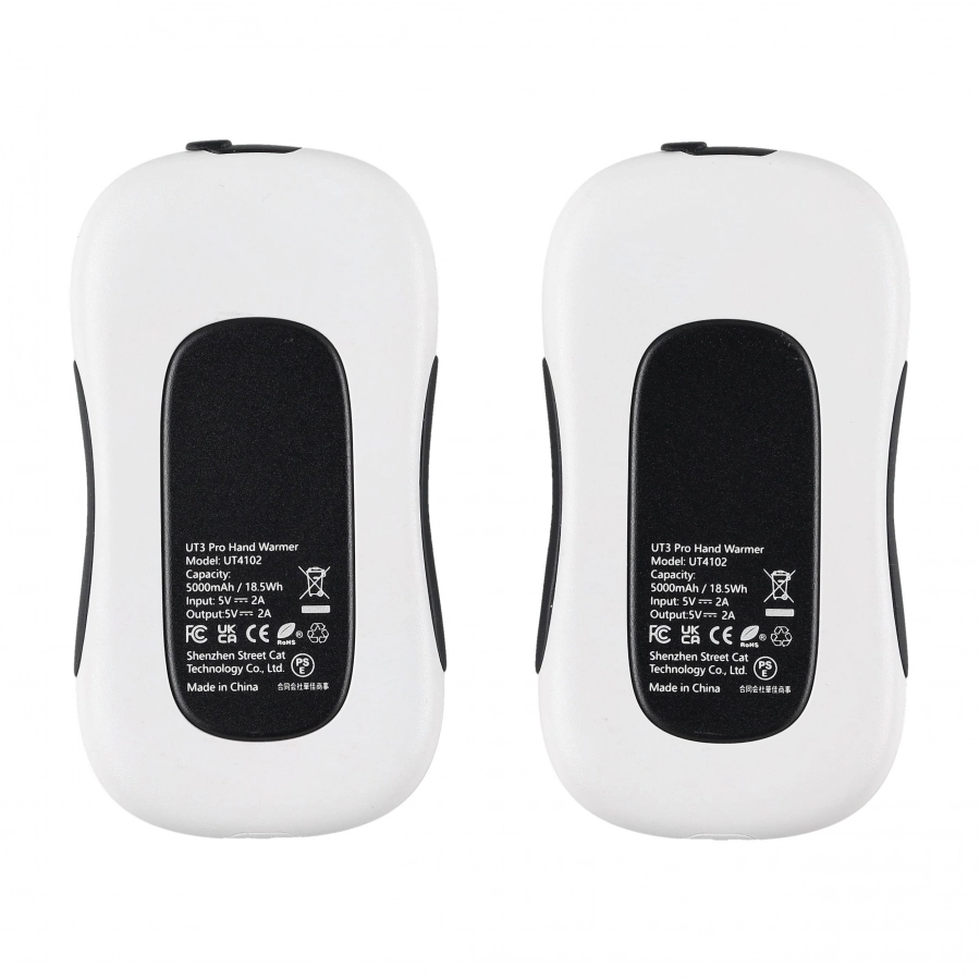 Ocoopa UT3 Pro el. hand warmer black and white 3/8