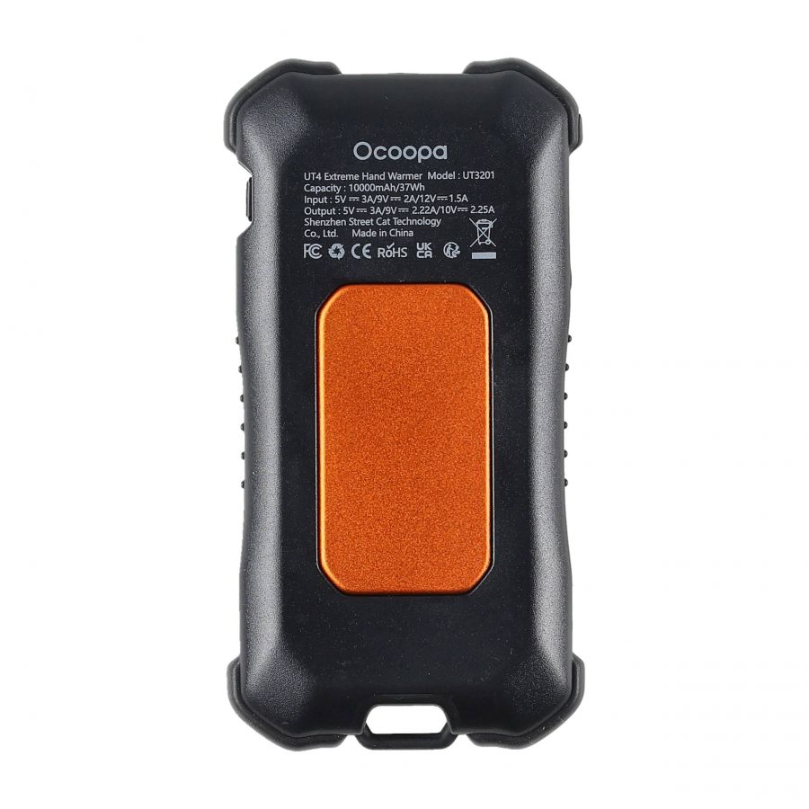 Ocoopa UT4 Extreme black-pom el. hand warmer 3/8