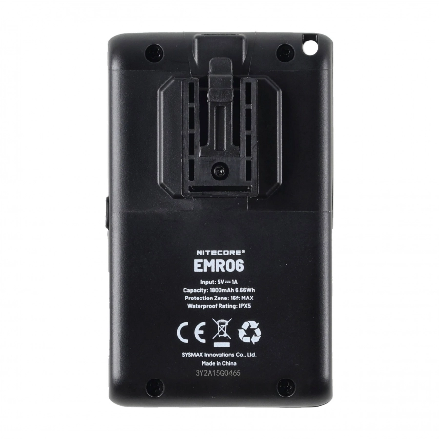 Odstraszacz komarów Nitecore EMR06 czarny 2/7