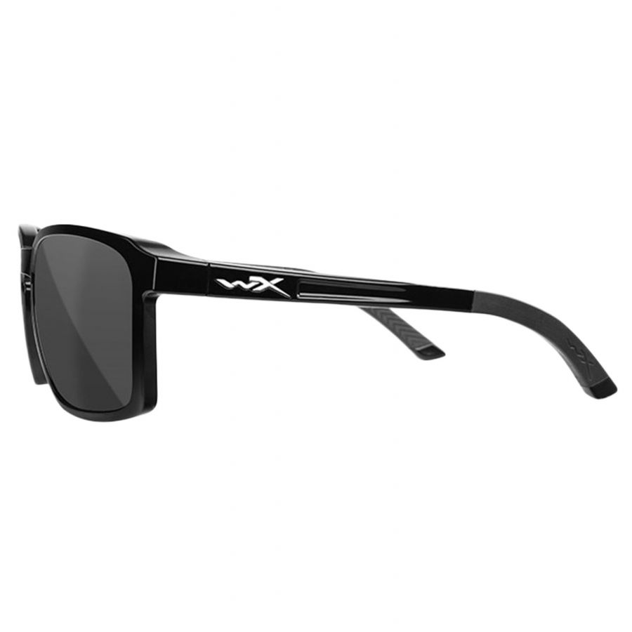 Okulary polaryzacyjne Wiley X Alfa AC6ALF08 Captivate smoke grey, czarne oprawki 4/7