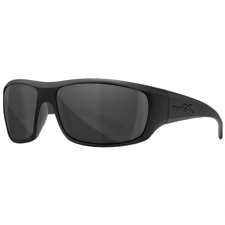Okulary taktyczne Wiley X Omega ACOME01 smoke grey, Black Ops czarne oprawki 2/4