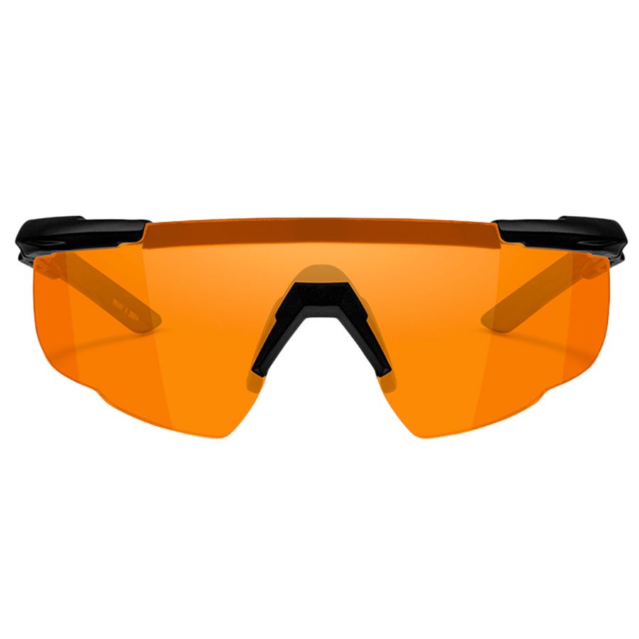 Okulary taktyczne Wiley X Saber Advanced 301 light rust, czarne oprawki 1/5