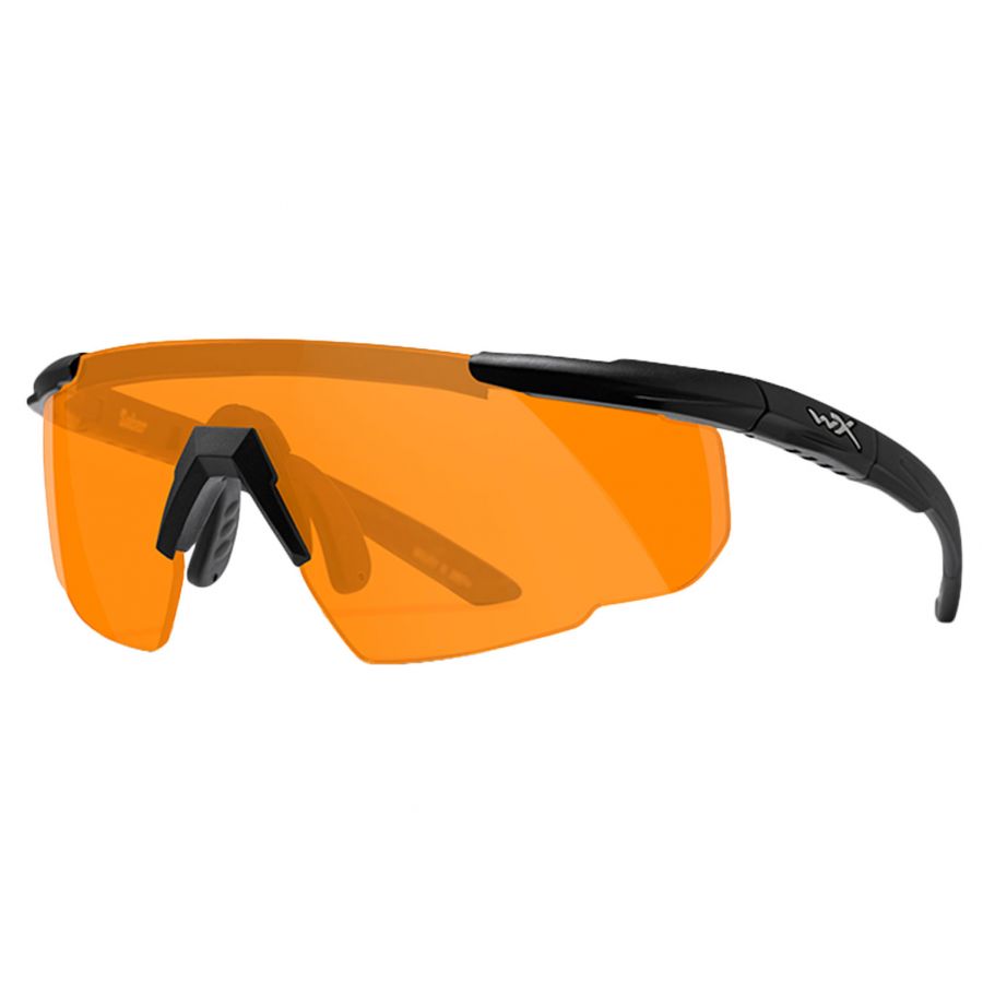 Okulary taktyczne Wiley X Saber Advanced 301 light rust, czarne oprawki 3/5