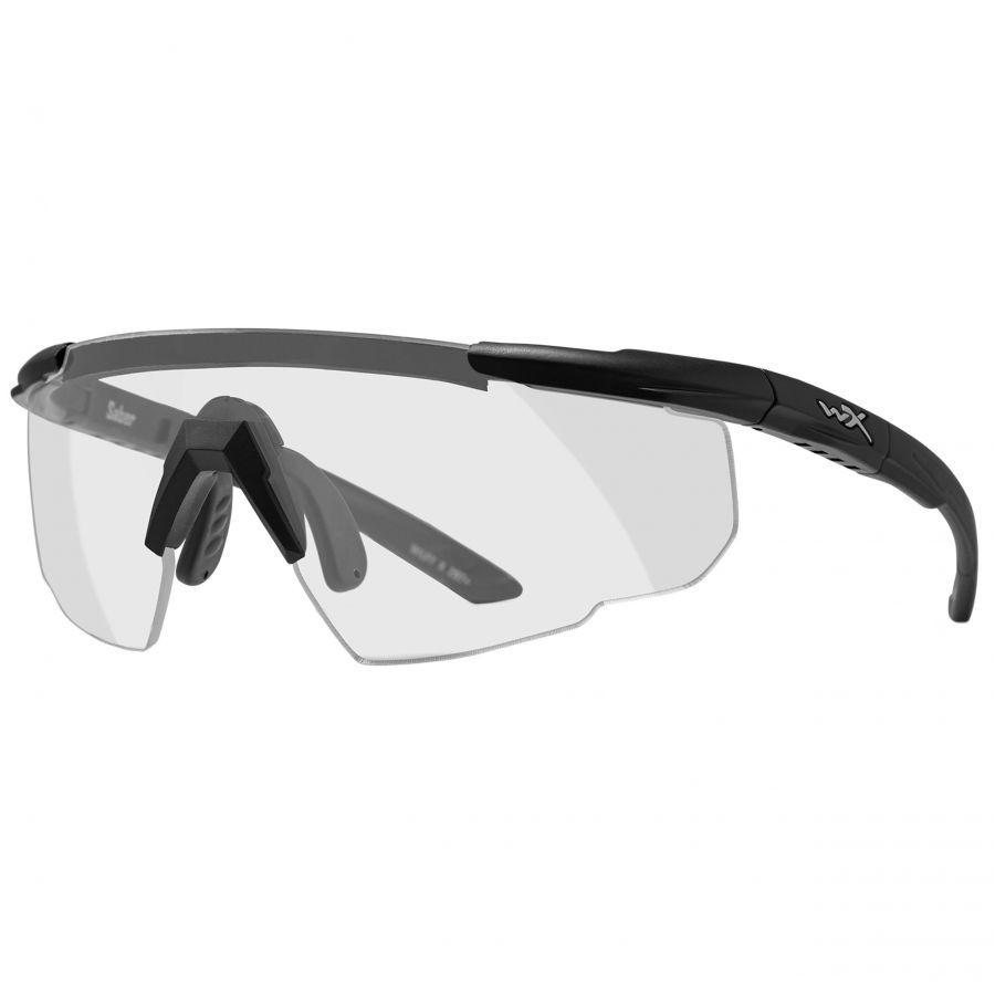 Okulary taktyczne Wiley X Saber Advanced 303 clear, czarne oprawki 3/11