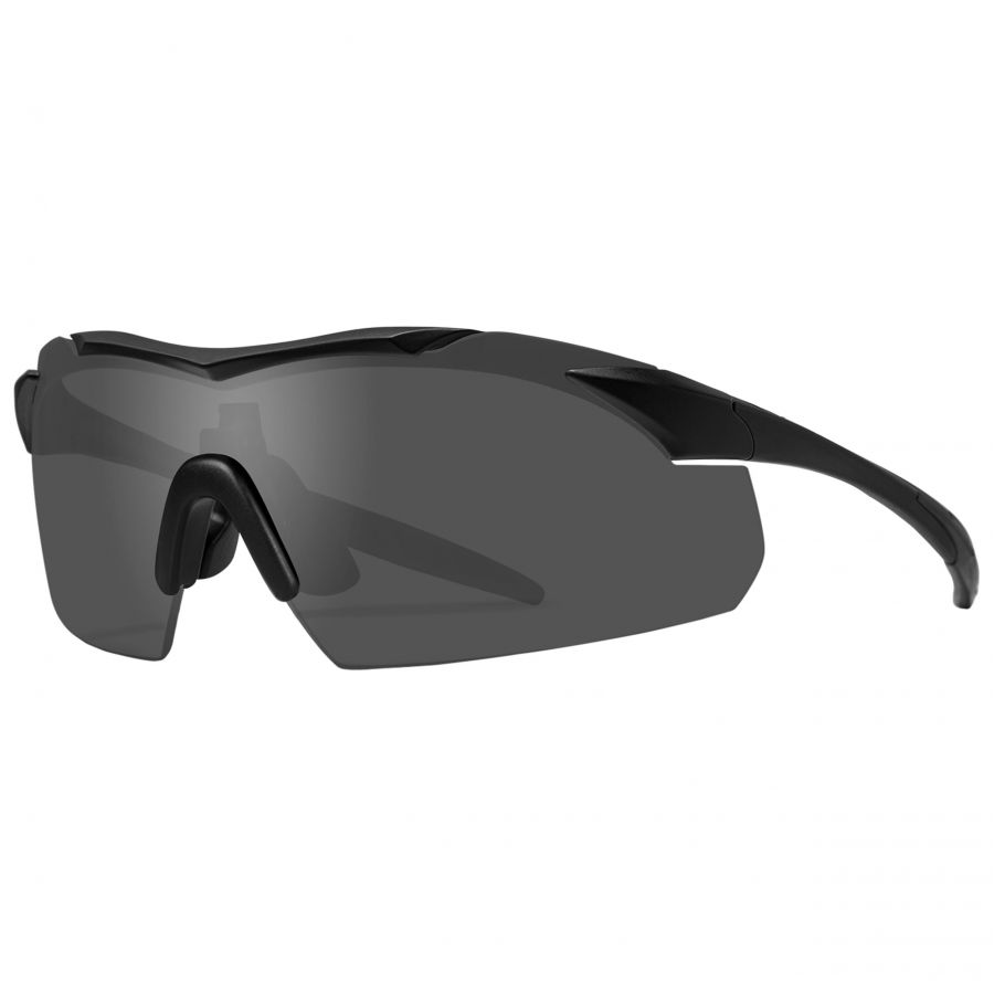 Okulary taktyczne Wiley X Vapor 2.5 3502 grey / clear / light rust, czarne oprawki 3/3