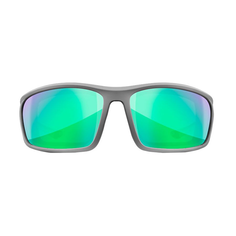 Okulary Wiley X Grid Captivate CCGRD07 green mirror, popielate oprawki 1/7