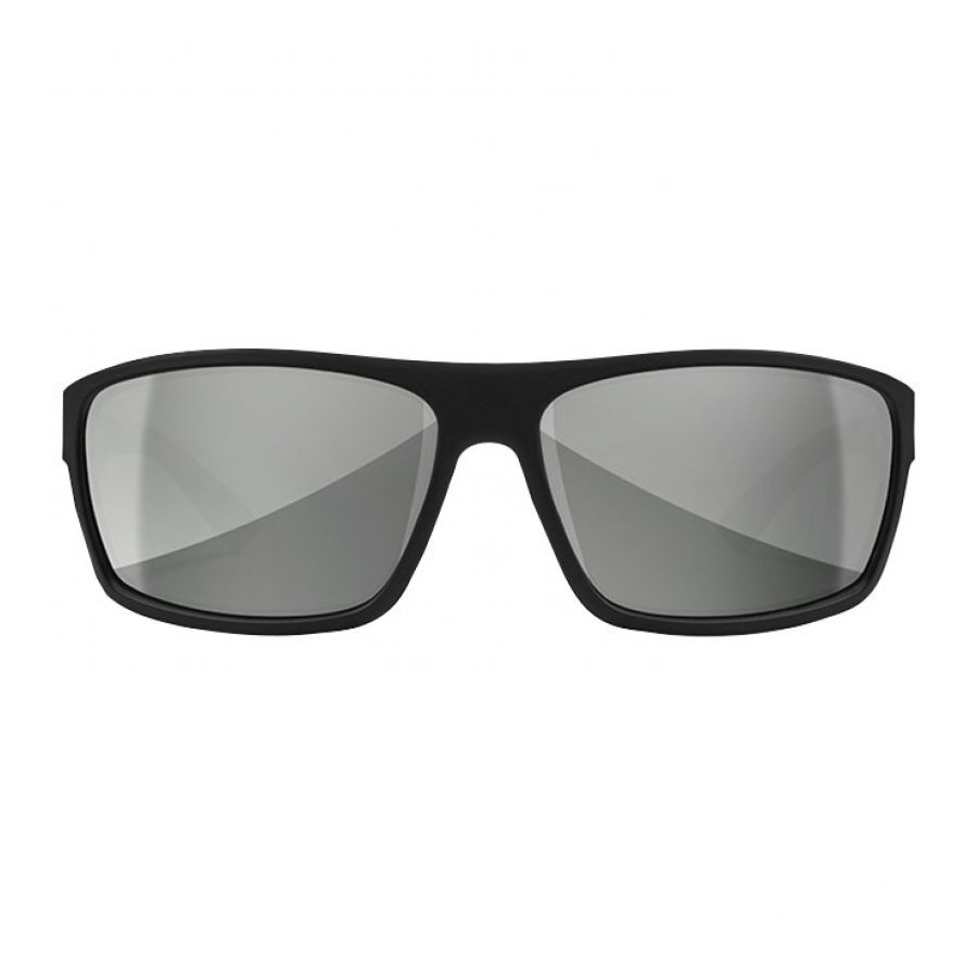 Okulary Wiley X Peak ACPEA06 grey, silver flash, czarne oprawki 1/5