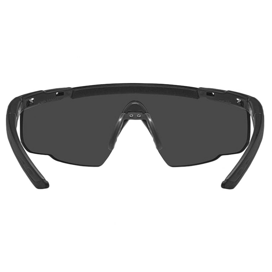 Okulary Wiley X Saber Advanced 317 smoke / clear, czarne oprawki 2/4
