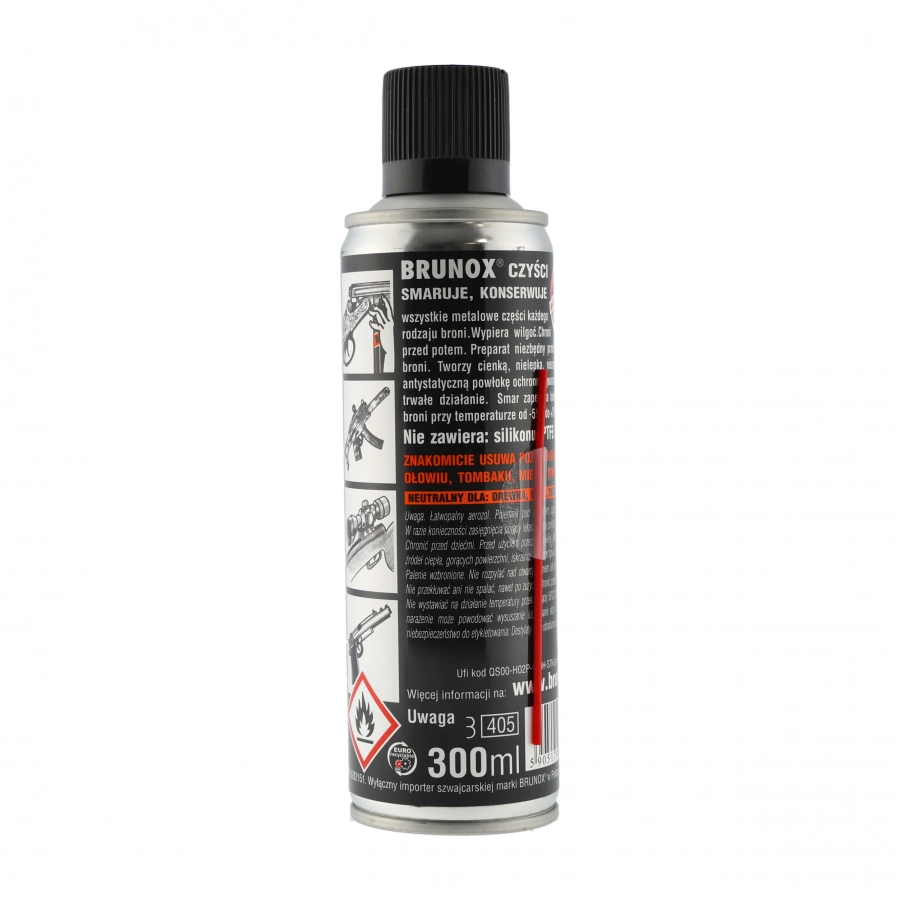 Olej Brunox do broni spray 300 ml 4/5