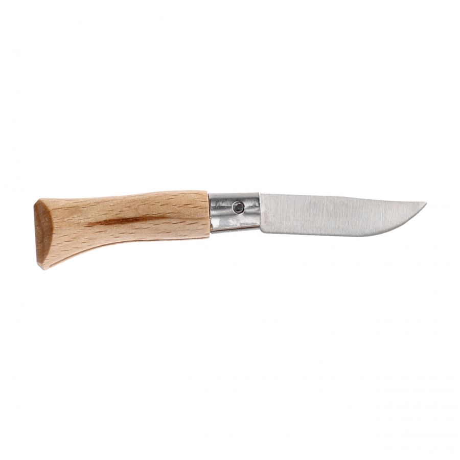 Opinel 02 inox beech knife 2/5