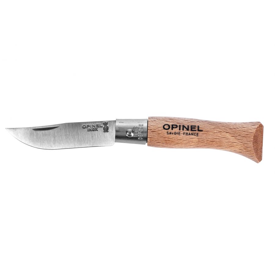 Opinel 03 inox beech knife 1/3