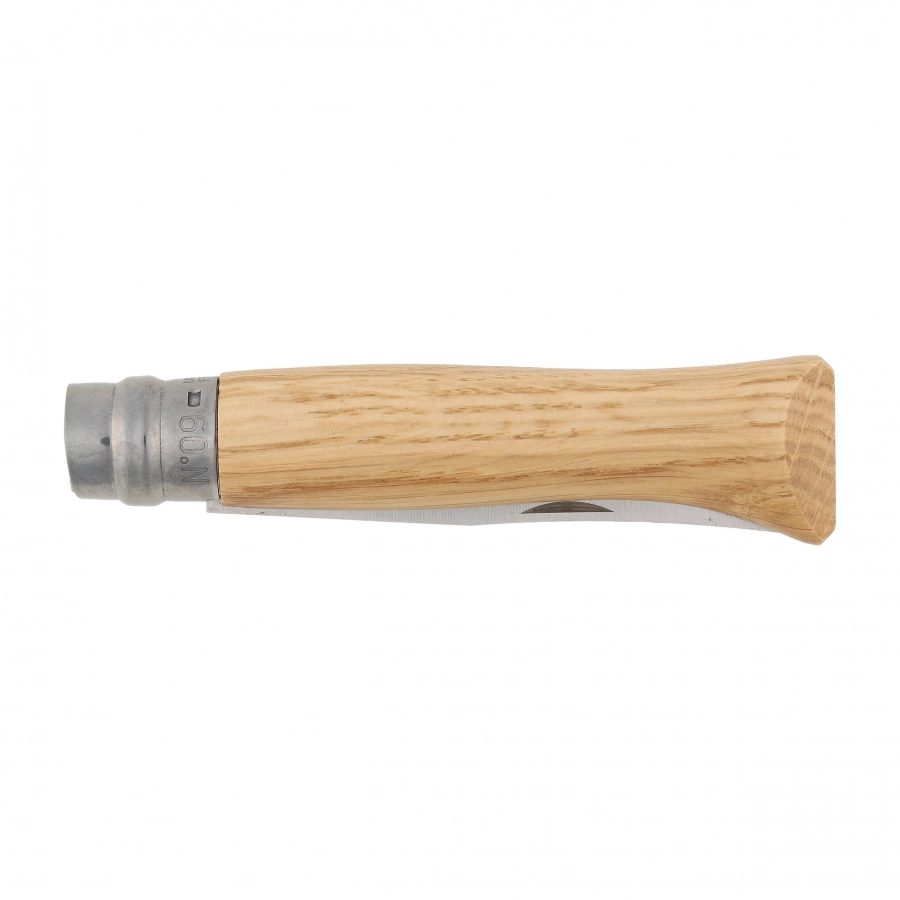 Opinel 09 inox oak knife 4/5
