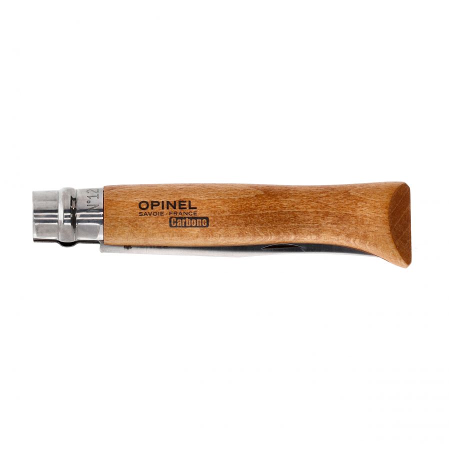 Opinel 12 carbon beech knife 4/5