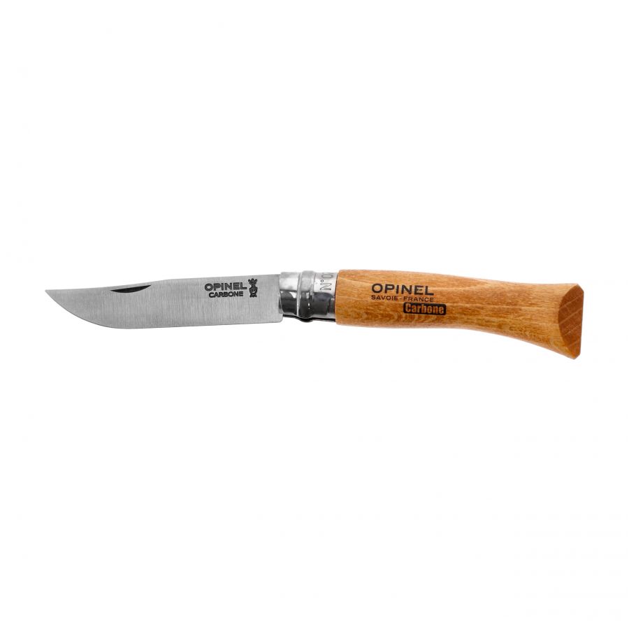 Opinel 7 carbon beech knife 1/5