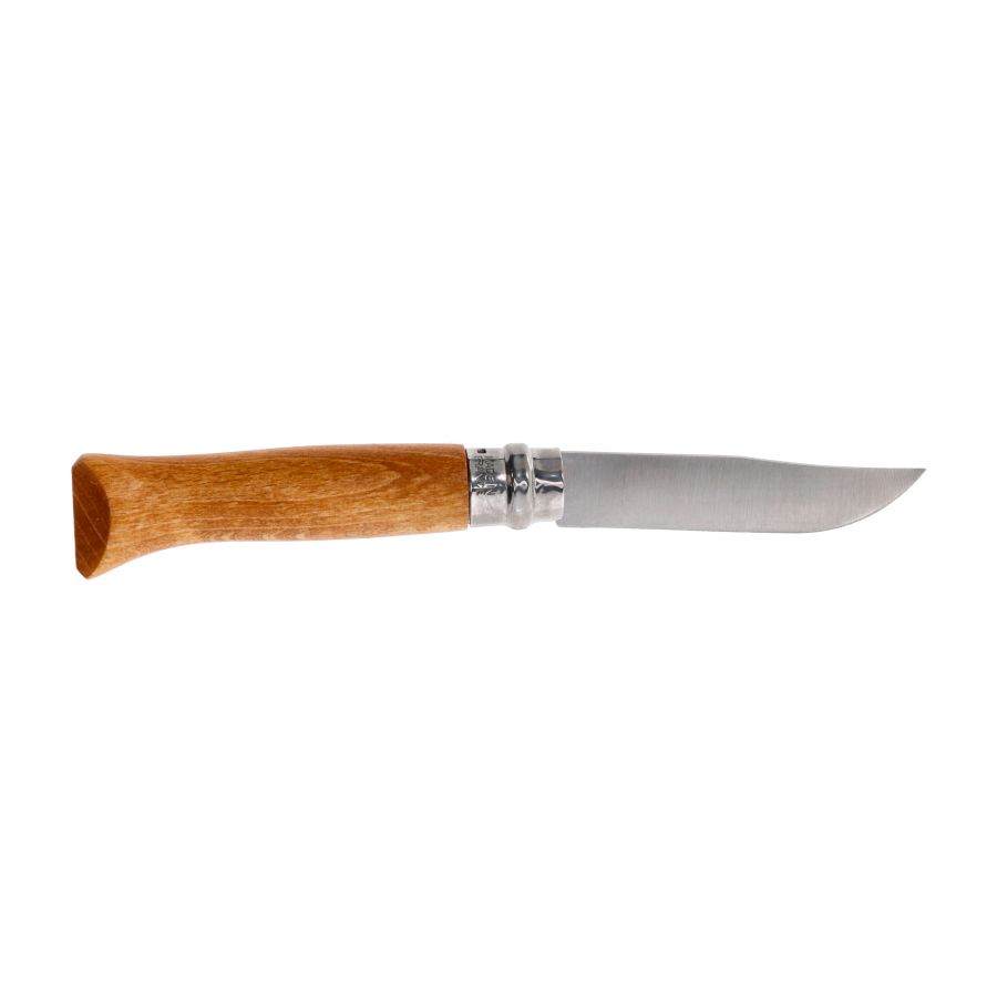 Opinel 8 carbon beech knife 2/5