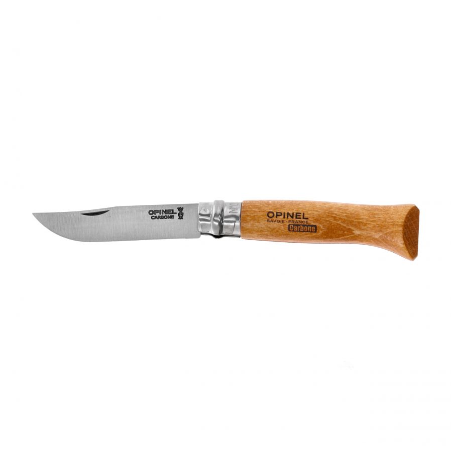 Opinel 8 carbon beech knife 1/5