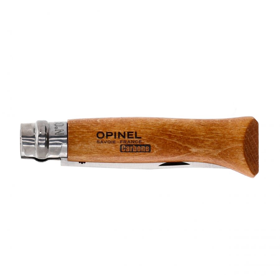 Opinel 8 carbon beech knife 4/5