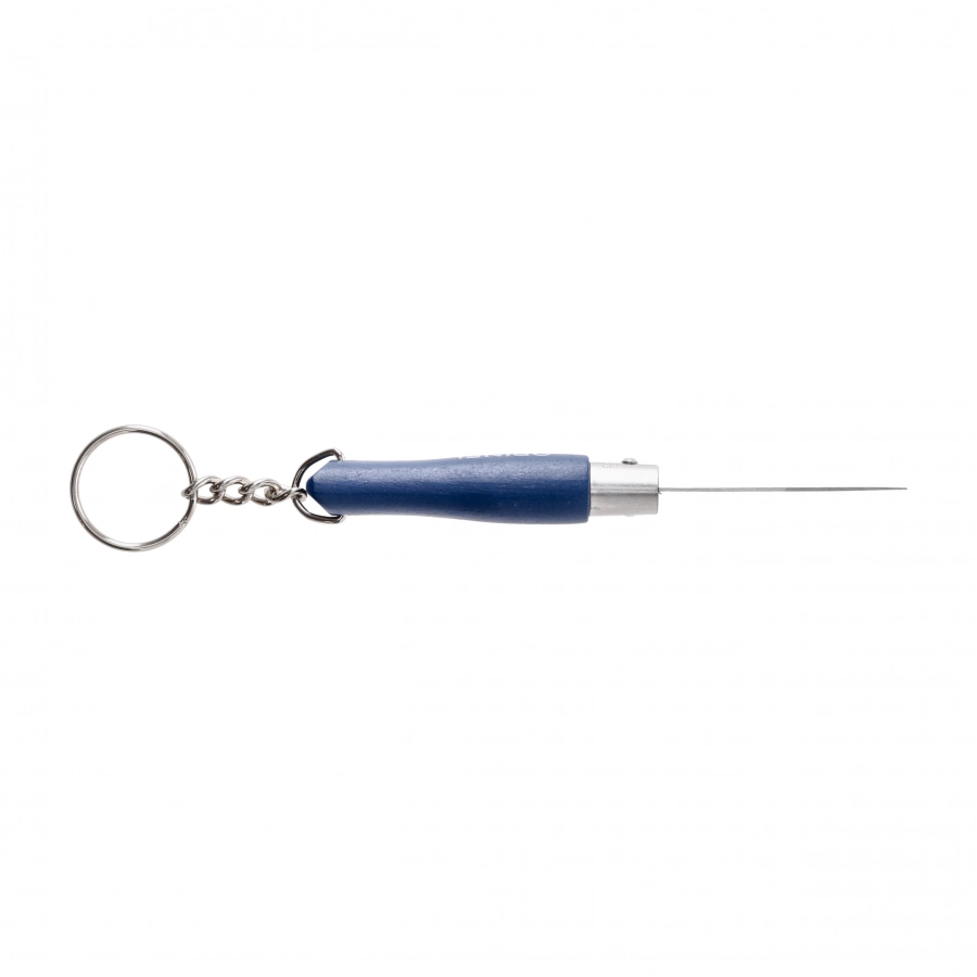 Opinel Colorama 04 inox grab blue keychain knife 3/5