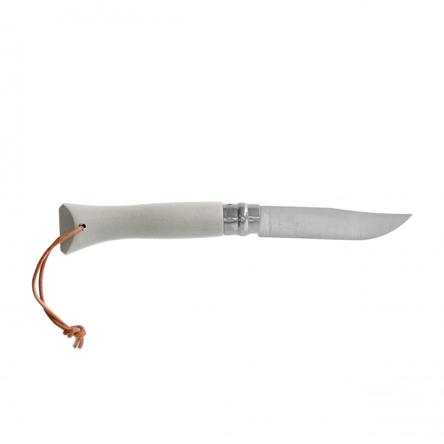 Opinel Colorama 06 inox gray knife with thong 2/5