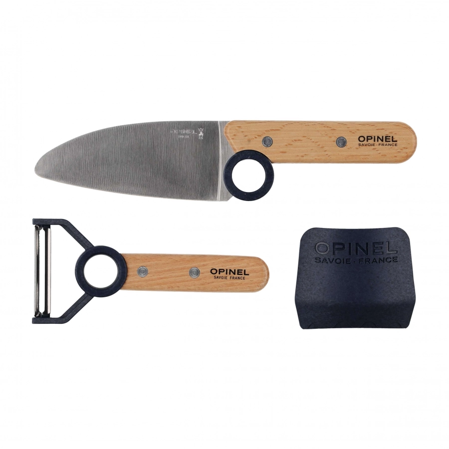Opinel kitchen set for children navy blue 1/3