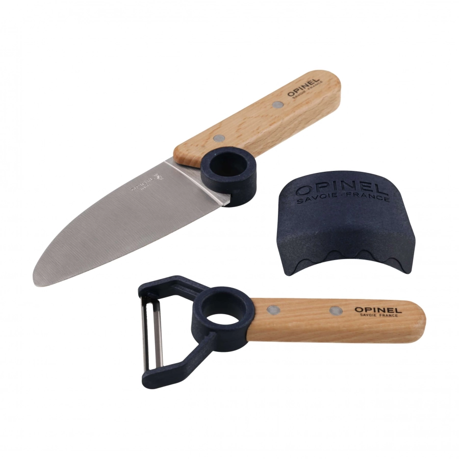 Opinel kitchen set for children navy blue 3/3