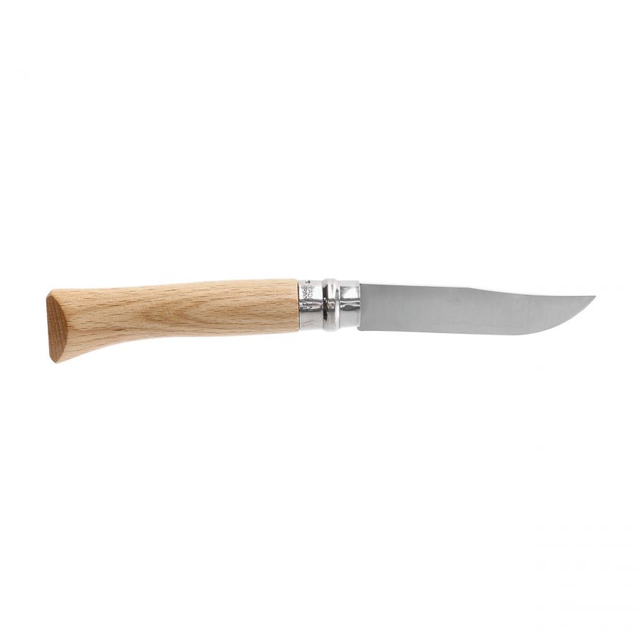 Opinel knife 10 inox beech 2/5