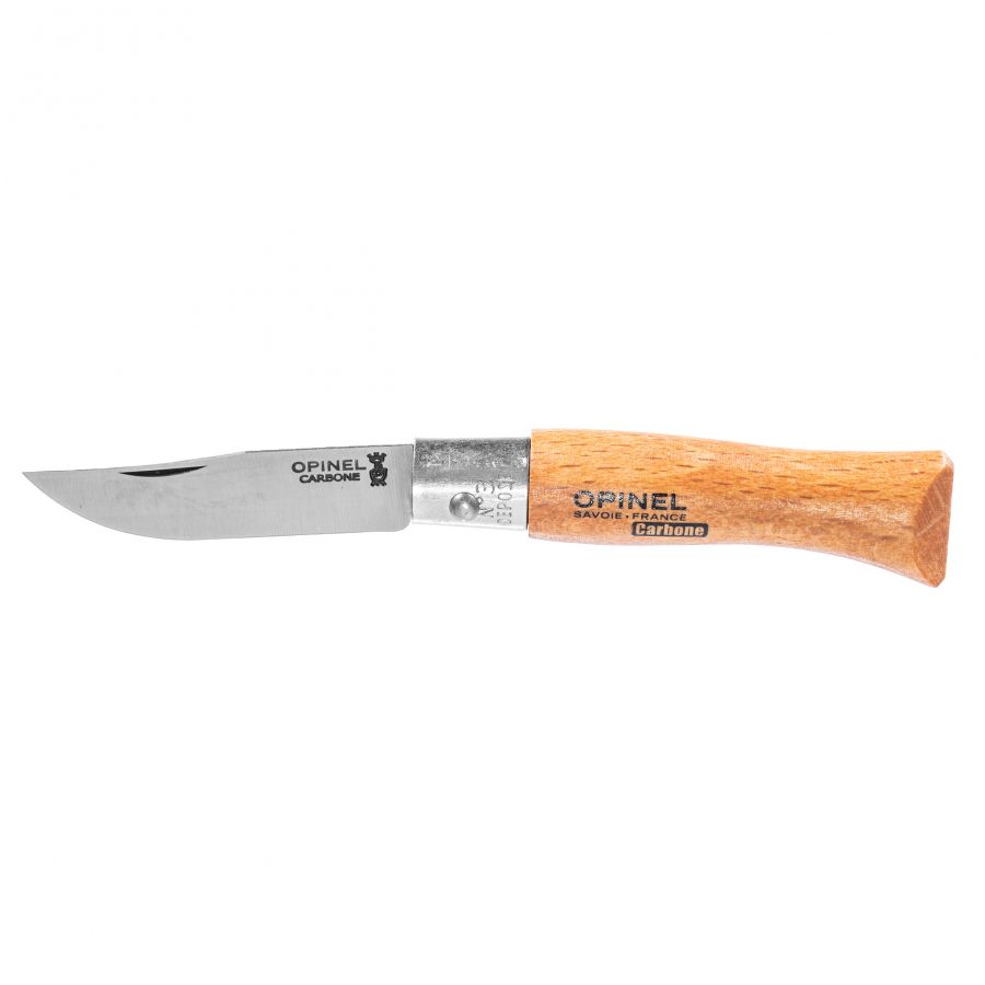 Opinel knife 3 carbon beech 1/4