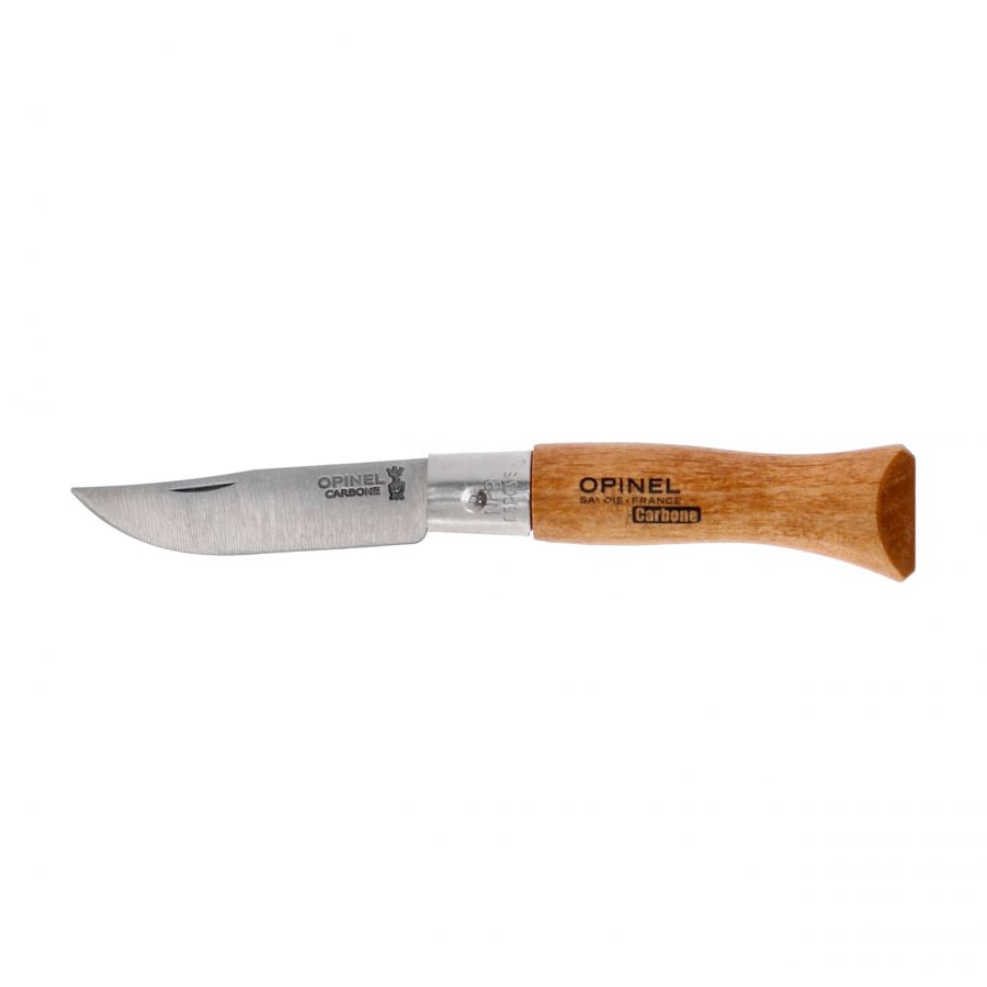 Opinel knife 3 carbon beech 1/6