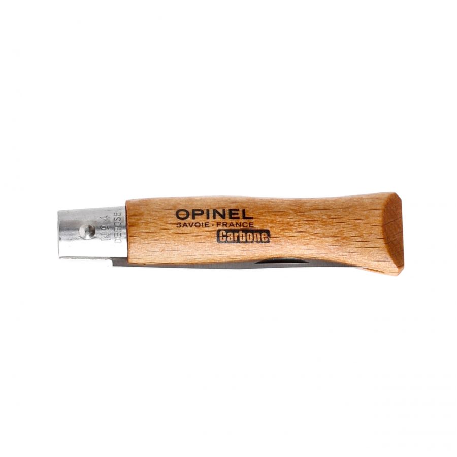 Opinel knife 4 carbon beech 4/6