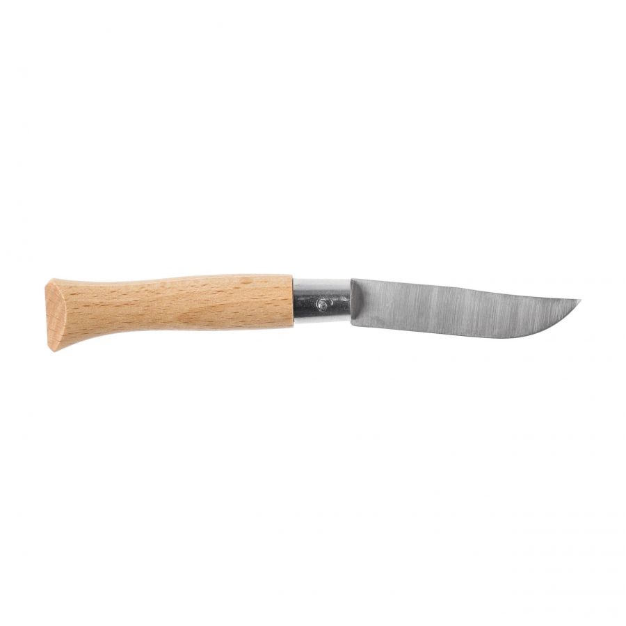 Opinel knife 5 inox beech 2/5