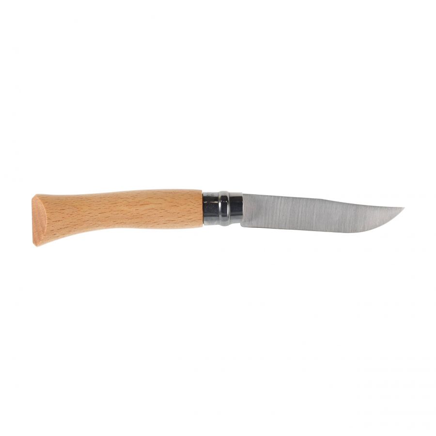 Opinel knife 7 inox beech 2/5