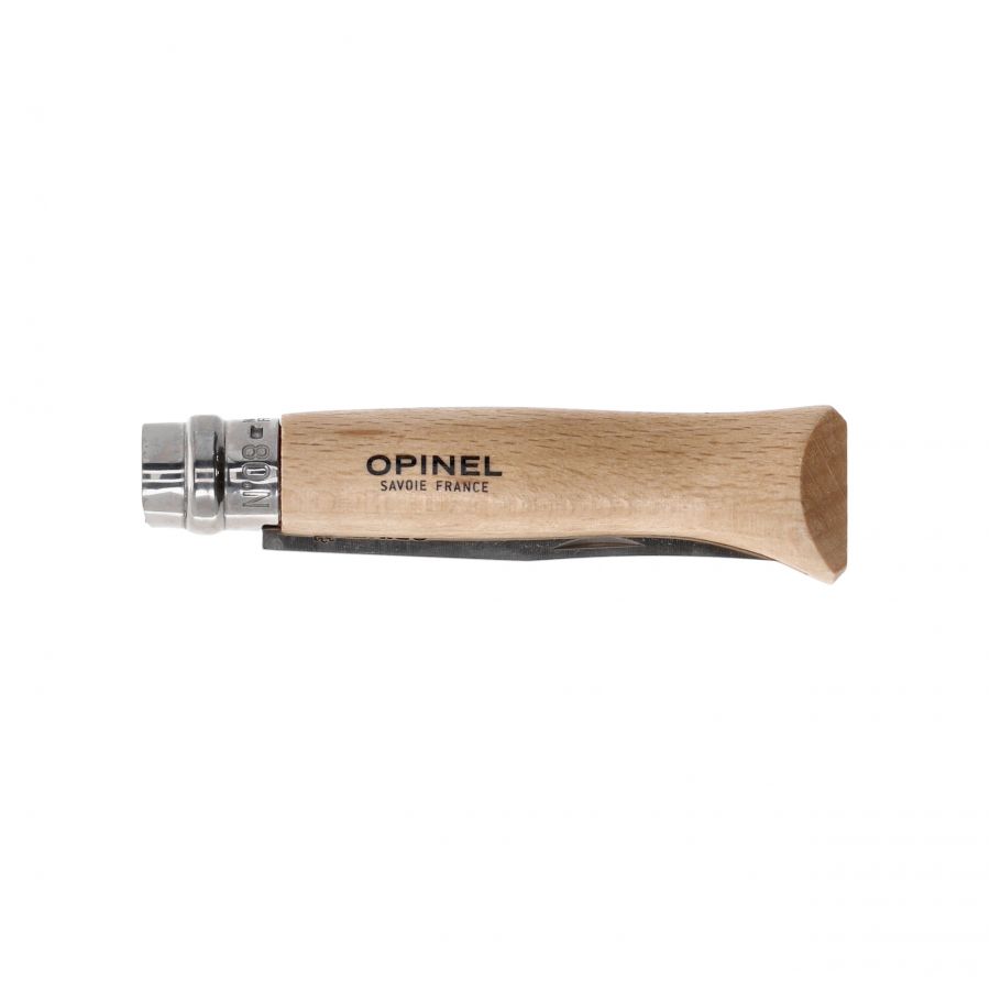 Opinel knife 8 inox beech 4/5