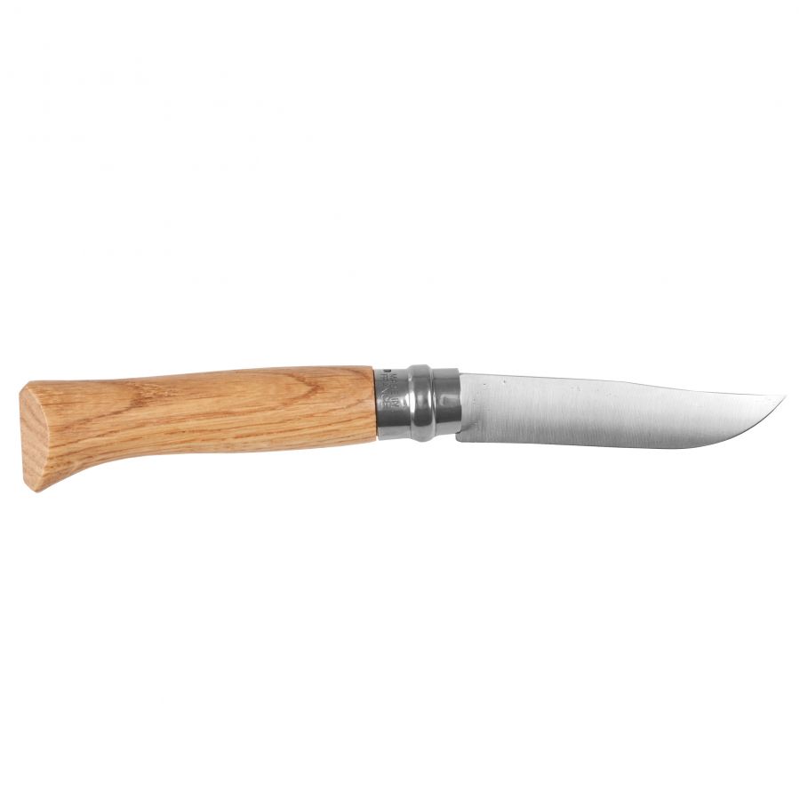 Opinel knife 8 inox oak Animal series - deer 2/3