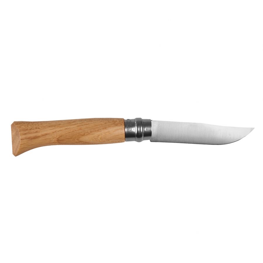 Opinel knife 8 inox oak Animal series - fish 2/3