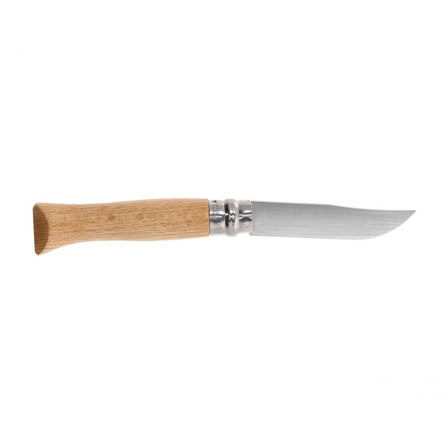 Opinel knife 9 inox beech 2/5