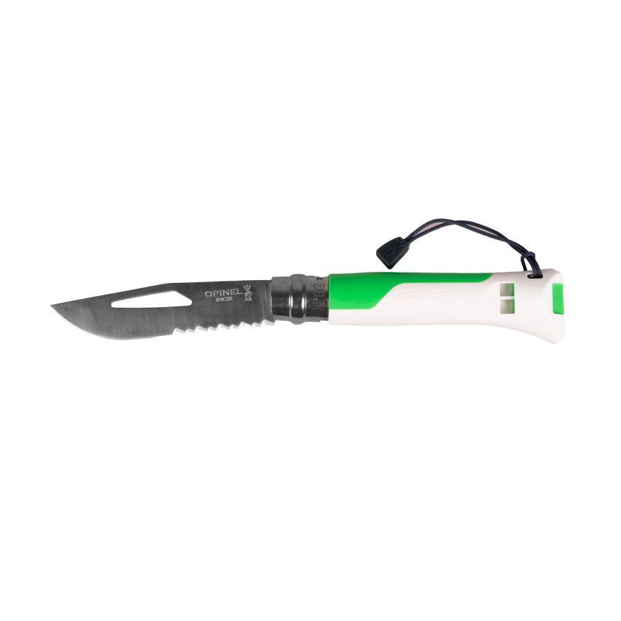 Opinel Outdoor Fluo Green 08 knife 1/2