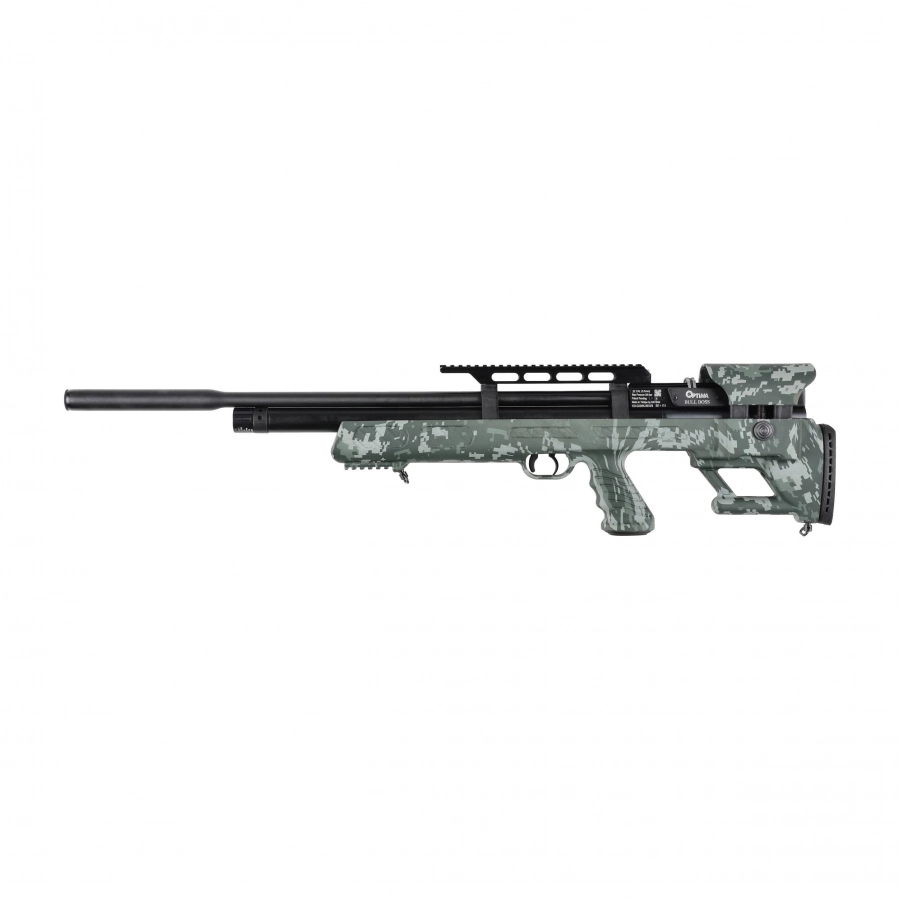 Optima Bull Boss M2 camo 5.5mm PCP air rifle 1/12
