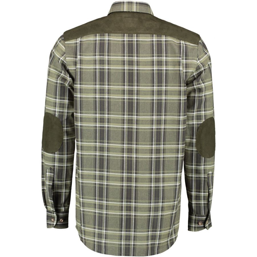 OS-Trachten men's olive shirt 2/4