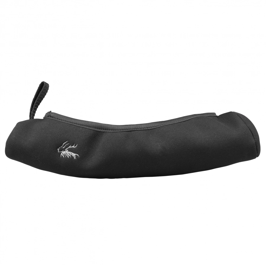 Osłona tuba 3 Forsport na lunetę 56 mm z neoprenu czarna 2/2