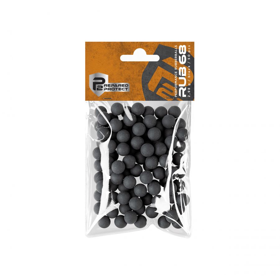 P2P RUB 68 cal. rubber bullets / 50 pcs. 1/2