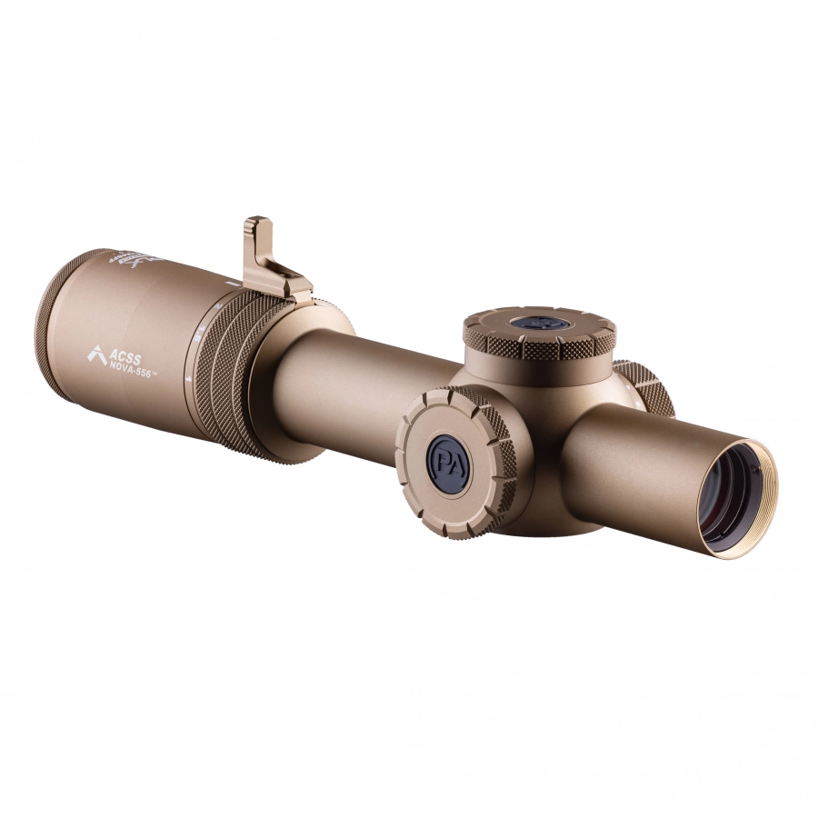 PA PLx C 1-8x24 SFP RDB ACSS Nova 5.56/.308 spotting scope 3/9