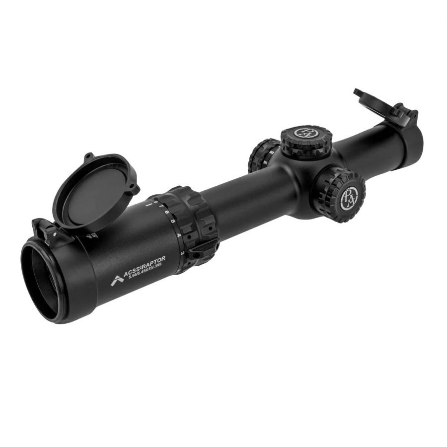 PA SLx 1-8x24 FFP iR Raptor 5.56/5.45/.308 spotting scope 4/10