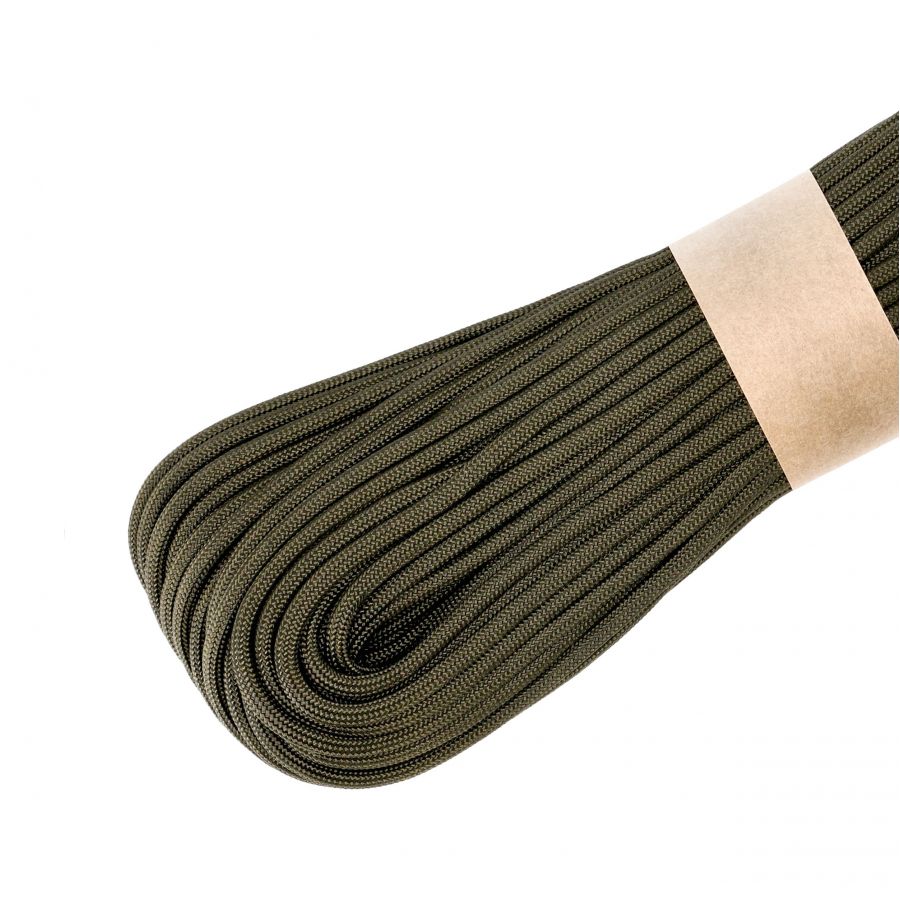 Paracord EDCX 550 Type III 30 m army green rope 2/3